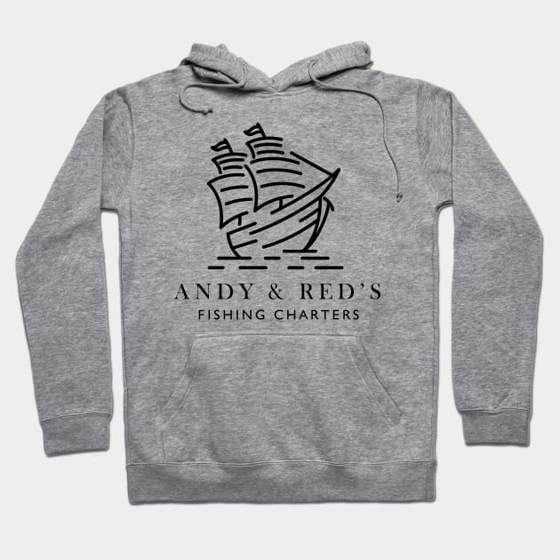 Andy & Red's Fishing Charters Hoodie by djwalesfood